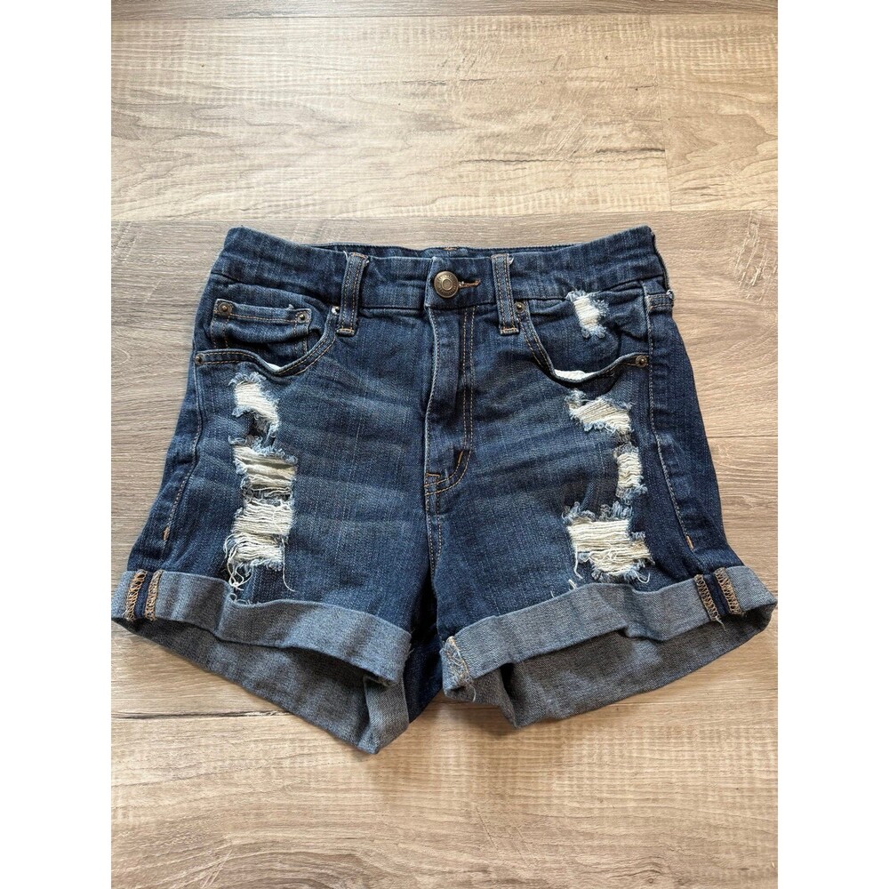 Aero Shorts Size 4 High Rise Curvy Mid Rise